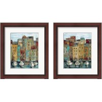 Framed Old Town Port 2 Piece Framed Art Print Set