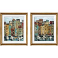 Framed Old Town Port 2 Piece Framed Art Print Set