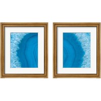 Framed 'Agate Geode 2 Piece Framed Art Print Set' border=