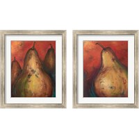 Framed Pear 2 Piece Framed Art Print Set