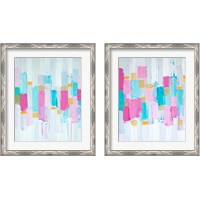 Framed 'Cool Rhizome 2 Piece Framed Art Print Set' border=
