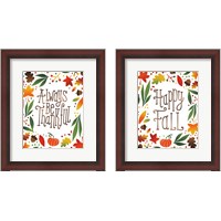 Framed 'Harvest Time 2 Piece Framed Art Print Set' border=