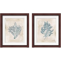 Framed 'Sea Garden 2 Piece Framed Art Print Set' border=