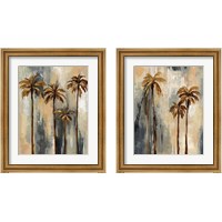Framed Palm Trees 2 Piece Framed Art Print Set