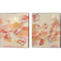 Framed 'Spring Blossoms 2 Piece Canvas Print Set' border=