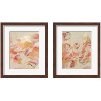 Framed 'Spring Blossoms 2 Piece Framed Art Print Set' border=