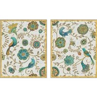 Framed 'Bohemian Wings 2 Piece Art Print Set' border=