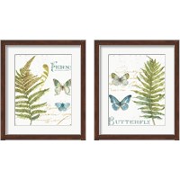 Framed 'My Greenhouse Botanical2 Piece Framed Art Print Set' border=