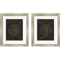 Framed 'Costellazioni 2 Piece Framed Art Print Set' border=