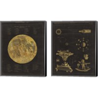 Framed Astronomical 2 Piece Canvas Print Set