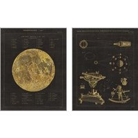 Framed Astronomical 2 Piece Art Print Set