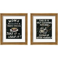 Framed Mom's Kitchen 2 Piece Framed Art Print Set