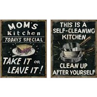 Framed Mom's Kitchen 2 Piece Art Print Set