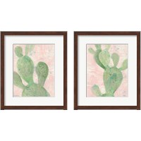 Framed Cactus Panel 2 Piece Framed Art Print Set