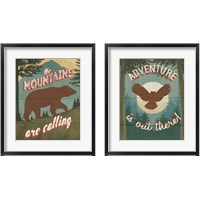 Framed 'Discover the Wild 2 Piece Framed Art Print Set' border=