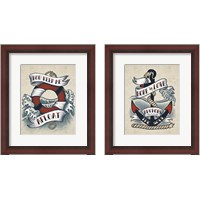 Framed Sailor Wisdom 2 Piece Framed Art Print Set
