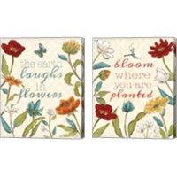 Framed 'Spice Beauties 2 Piece Canvas Print Set' border=