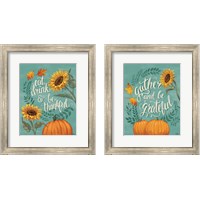 Framed 'Harvest Delight 2 Piece Framed Art Print Set' border=