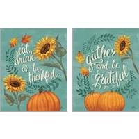 Framed 'Harvest Delight 2 Piece Art Print Set' border=