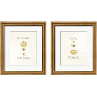 Framed 'Bee and Bee  2 Piece Framed Art Print Set' border=