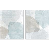 Framed 'Pensive 2 Piece Art Print Set' border=