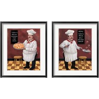 Framed Chef 2 Piece Framed Art Print Set