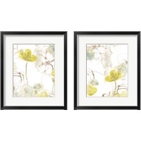 Framed 'Floral Arc 2 Piece Framed Art Print Set' border=