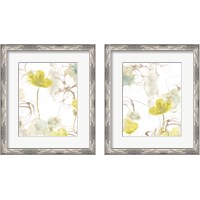 Framed 'Floral Arc 2 Piece Framed Art Print Set' border=