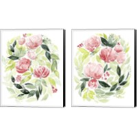 Framed Buoyant Bouquet 2 Piece Canvas Print Set