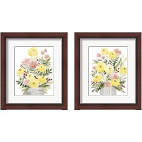 Framed Blush Bouquet 2 Piece Framed Art Print Set