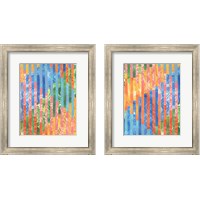 Framed Quilted Monoprints 2 Piece Framed Art Print Set