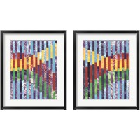 Framed Quilted Monoprints 2 Piece Framed Art Print Set