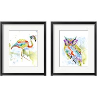 Framed Smarty-Pants Animal 2 Piece Framed Art Print Set