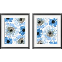 Framed 'Water Blossoms 2 Piece Framed Art Print Set' border=