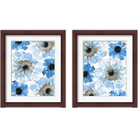Framed 'Water Blossoms 2 Piece Framed Art Print Set' border=