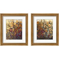 Framed 'Bright & Bold Flowers 2 Piece Framed Art Print Set' border=