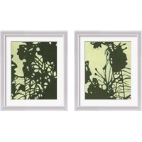 Framed Exotic Silhouette 2 Piece Framed Art Print Set