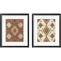 Framed Non-Embellished Native Design 2 Piece Framed Art Print Set