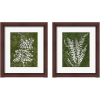Framed 'Jewel Ferns 2 Piece Framed Art Print Set' border=