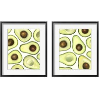 Framed Avocado Arrangement 2 Piece Framed Art Print Set