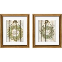 Framed Gather Wreath 2 Piece Framed Art Print Set
