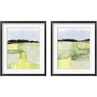 Framed 'Pale Vista 2 Piece Framed Art Print Set' border=