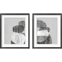 Framed 'Unseated  2 Piece Framed Art Print Set' border=
