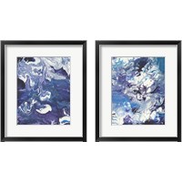 Framed 'Meandering Mulberry 2 Piece Framed Art Print Set' border=