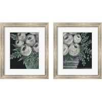 Framed 'Greenhouse Bouquet 2 Piece Framed Art Print Set' border=
