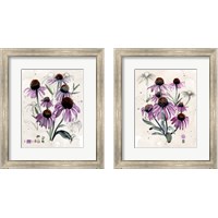 Framed Purple Wildflowers 2 Piece Framed Art Print Set
