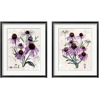 Framed Purple Wildflowers 2 Piece Framed Art Print Set