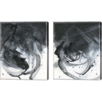 Framed Broken Abstract 2 Piece Canvas Print Set