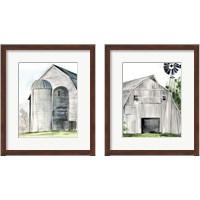 Framed Weathered Barn 2 Piece Framed Art Print Set