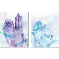 Framed 'Crystal Facets 2 Piece Art Print Set' border=